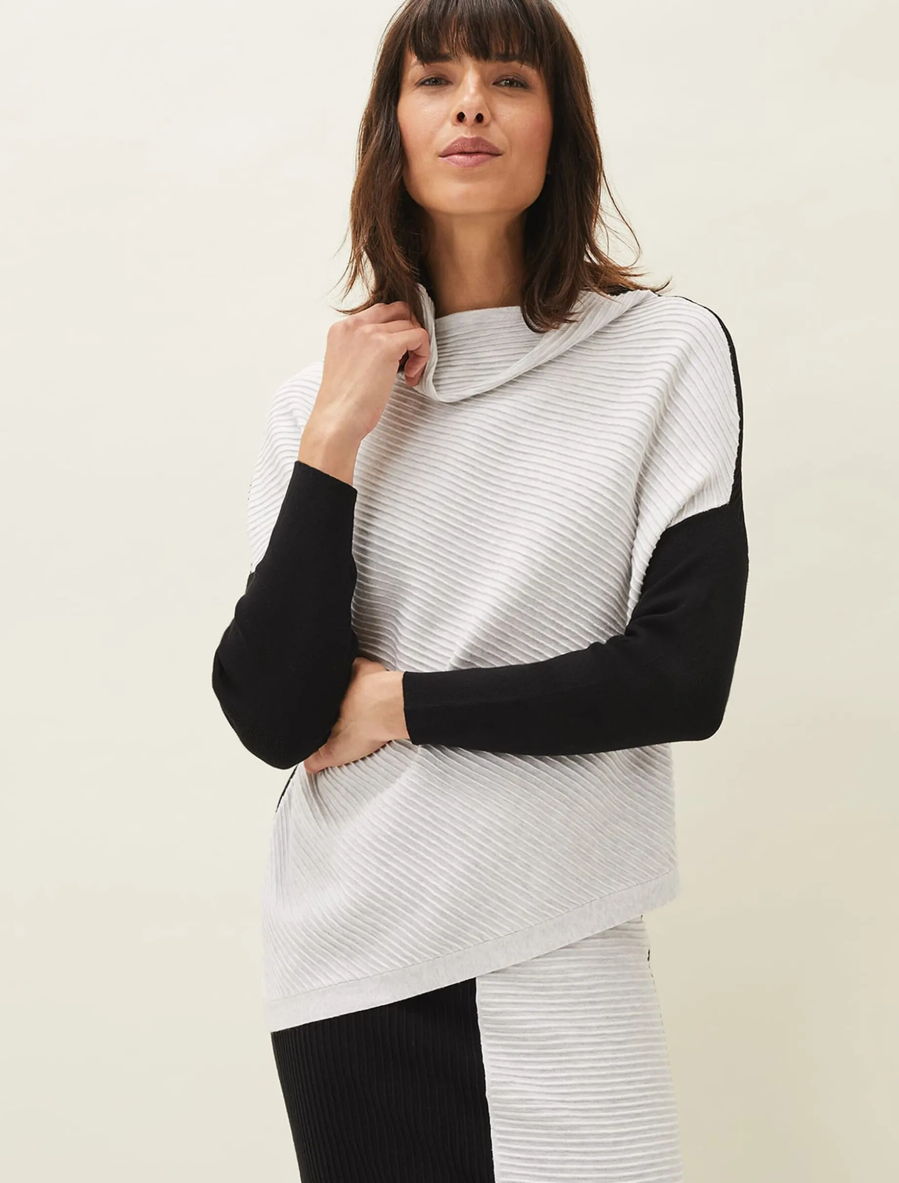 Flo Colourblock Knit Co Ord Skirt