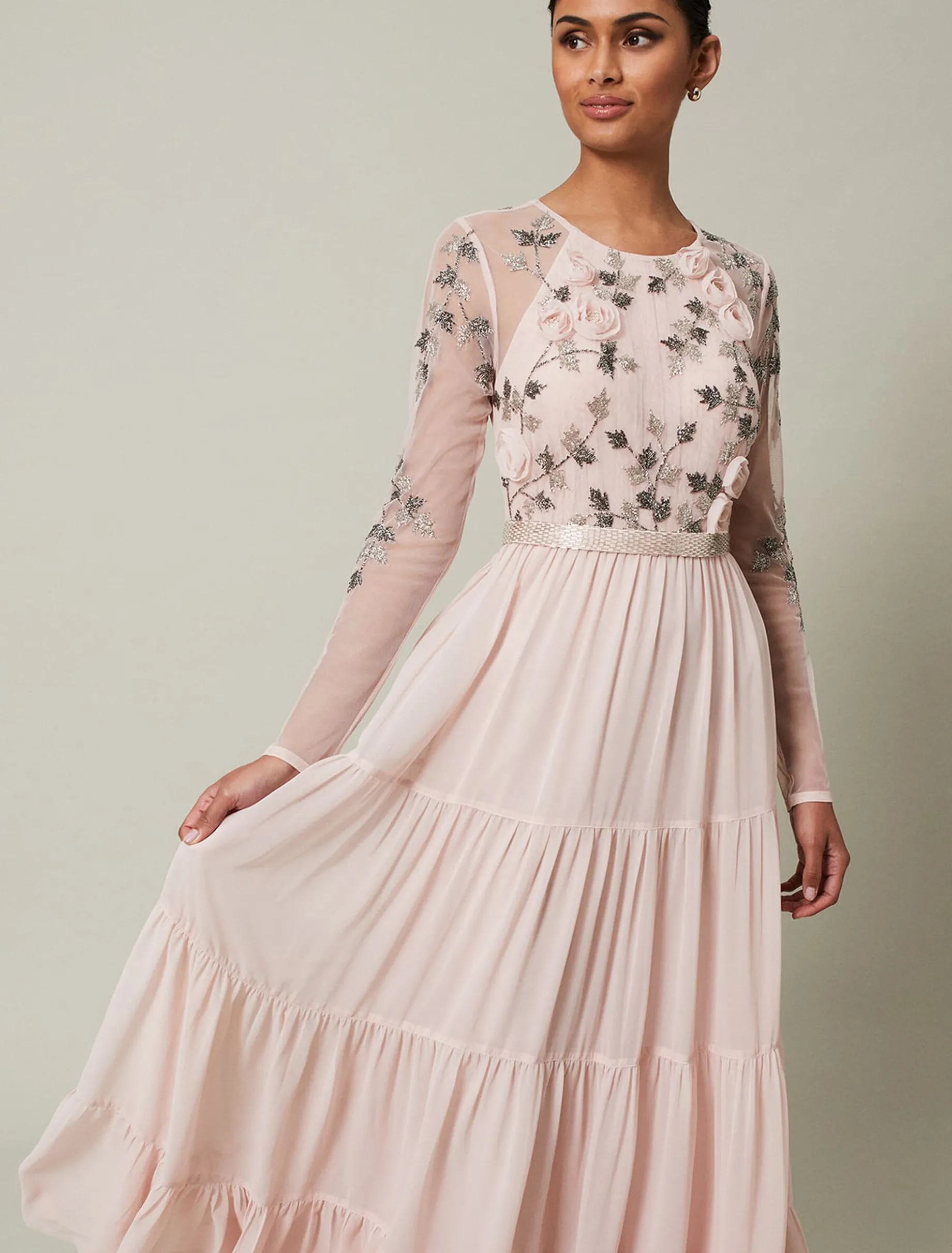 Florence Beaded Maxi Dress