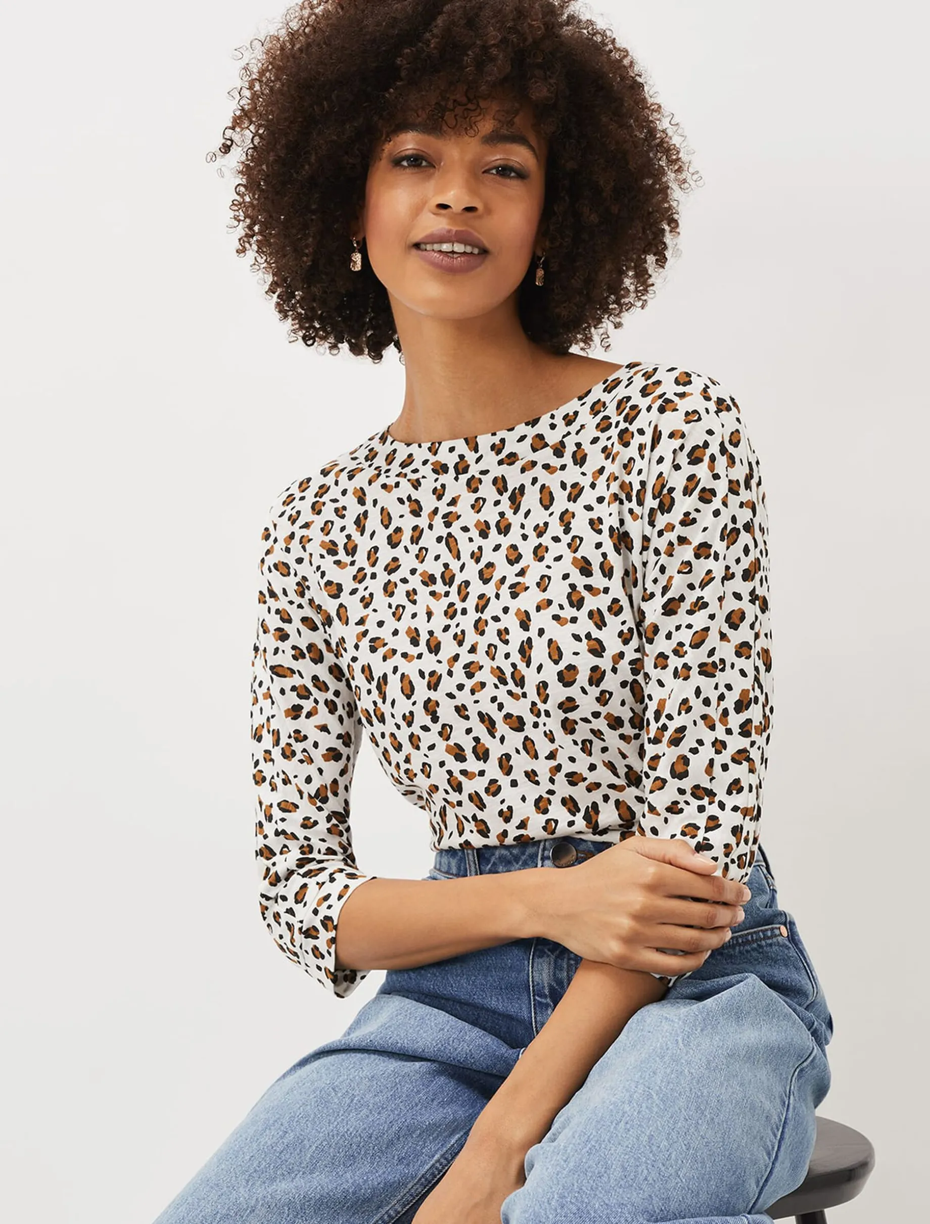 Florentine Leopard Print Top