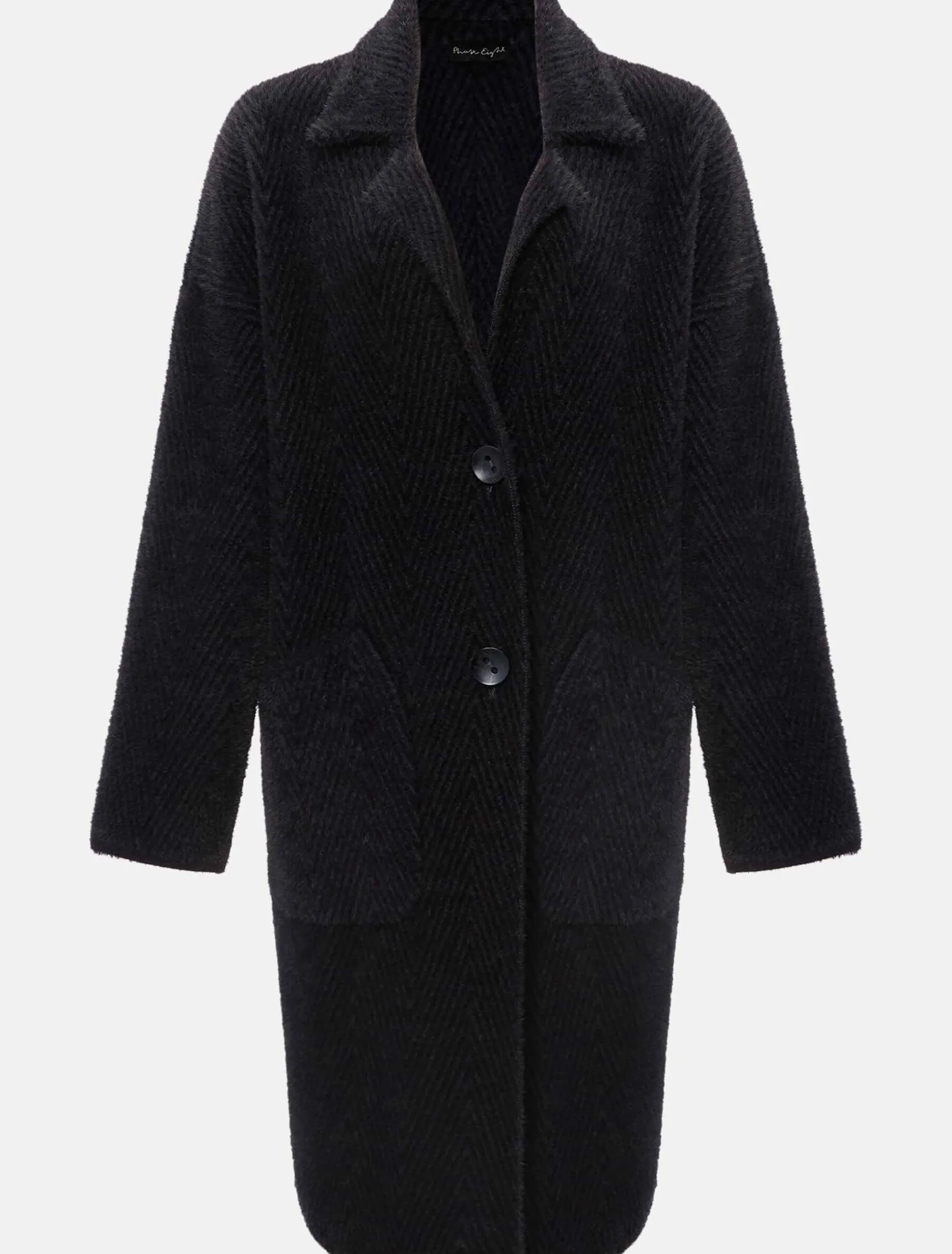 Floressa Fluffy Chevron Coat