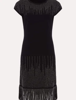 Florie Fringe Knitted Dress