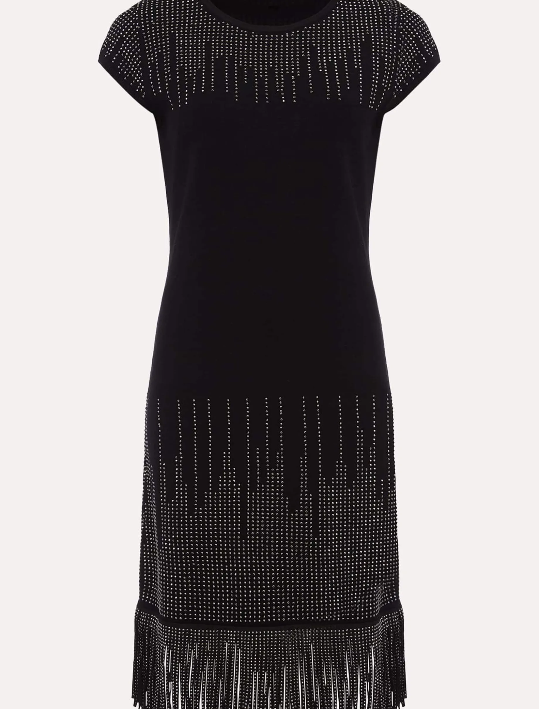 Florie Fringe Knitted Dress