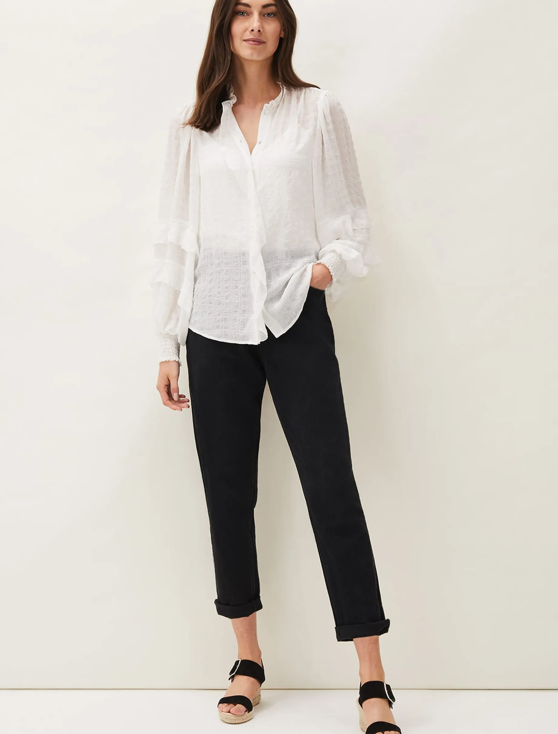 Florina Ruffle Blouse