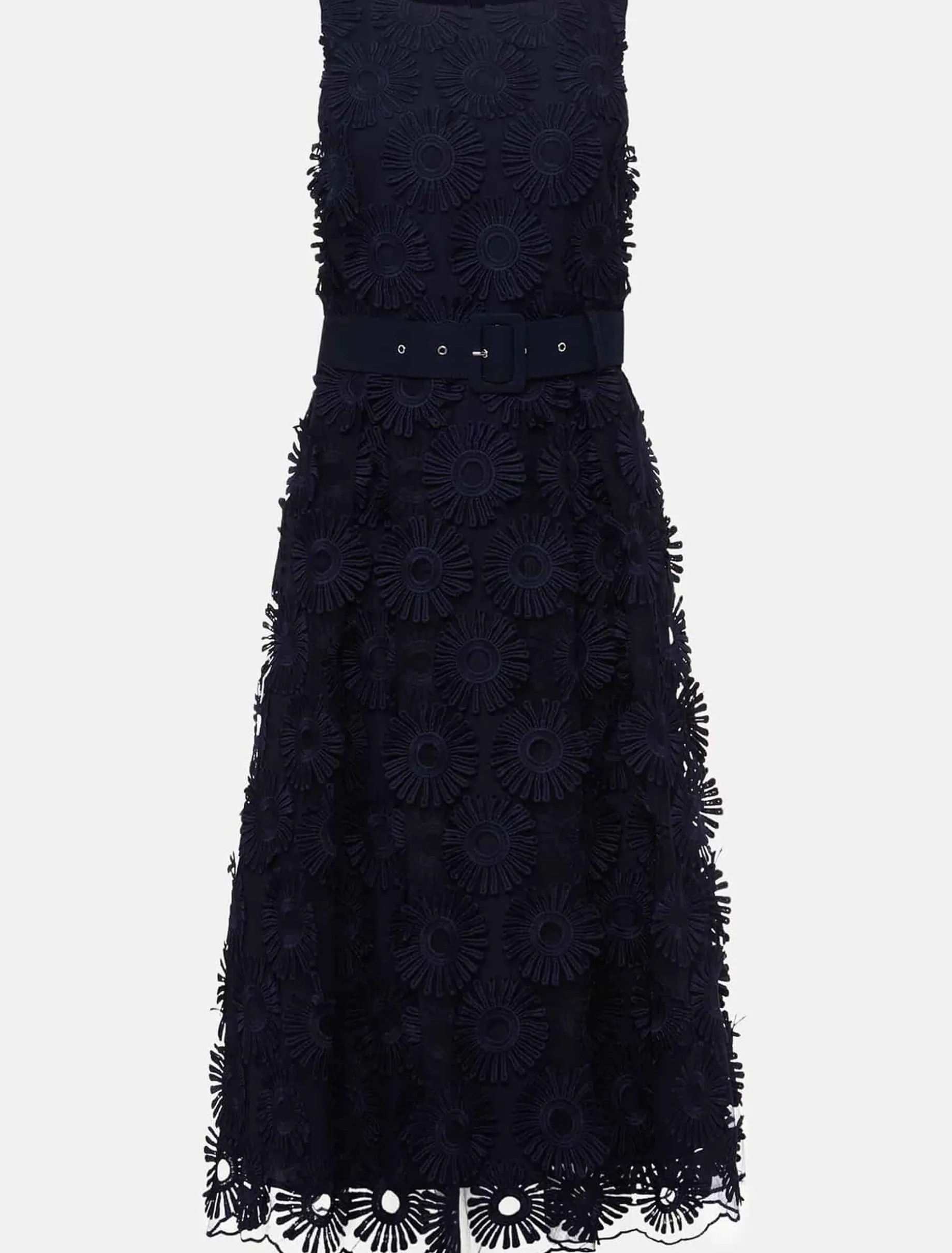 Flossy Lace Midi Dress