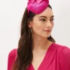 Flower Detail Pillbox Fascinator