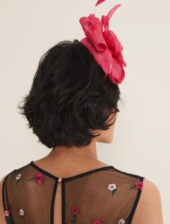 Flower Pillbox Fascinator