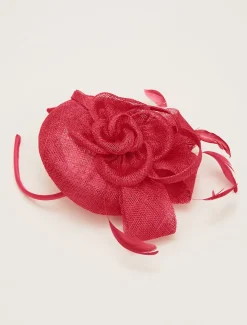 Flower Pillbox Fascinator