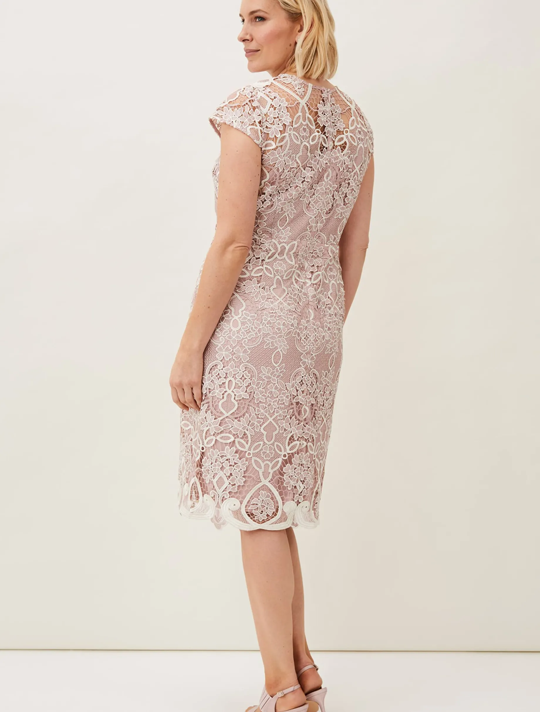 Frances Lace Fitted Dress