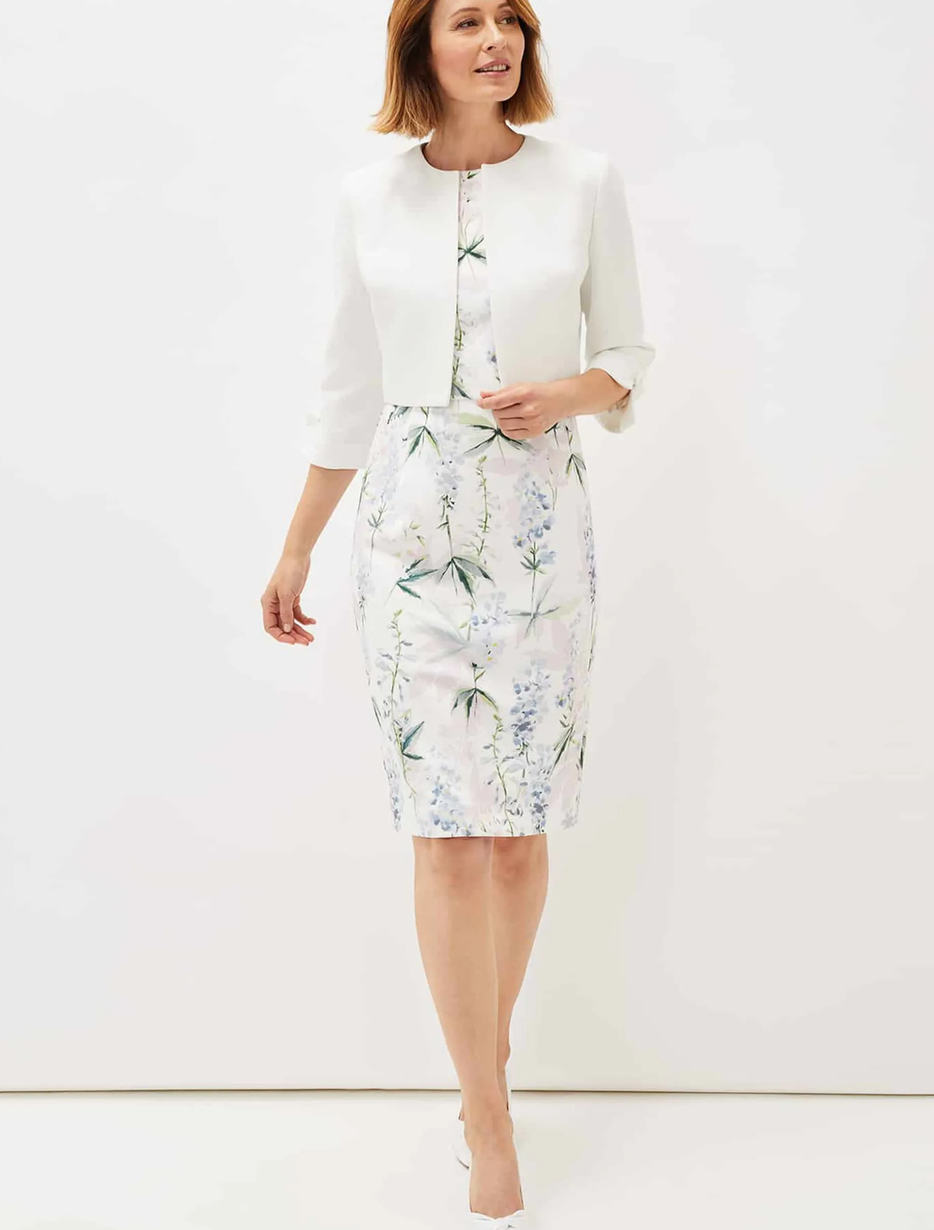 Francine Double Layer Scuba Dress