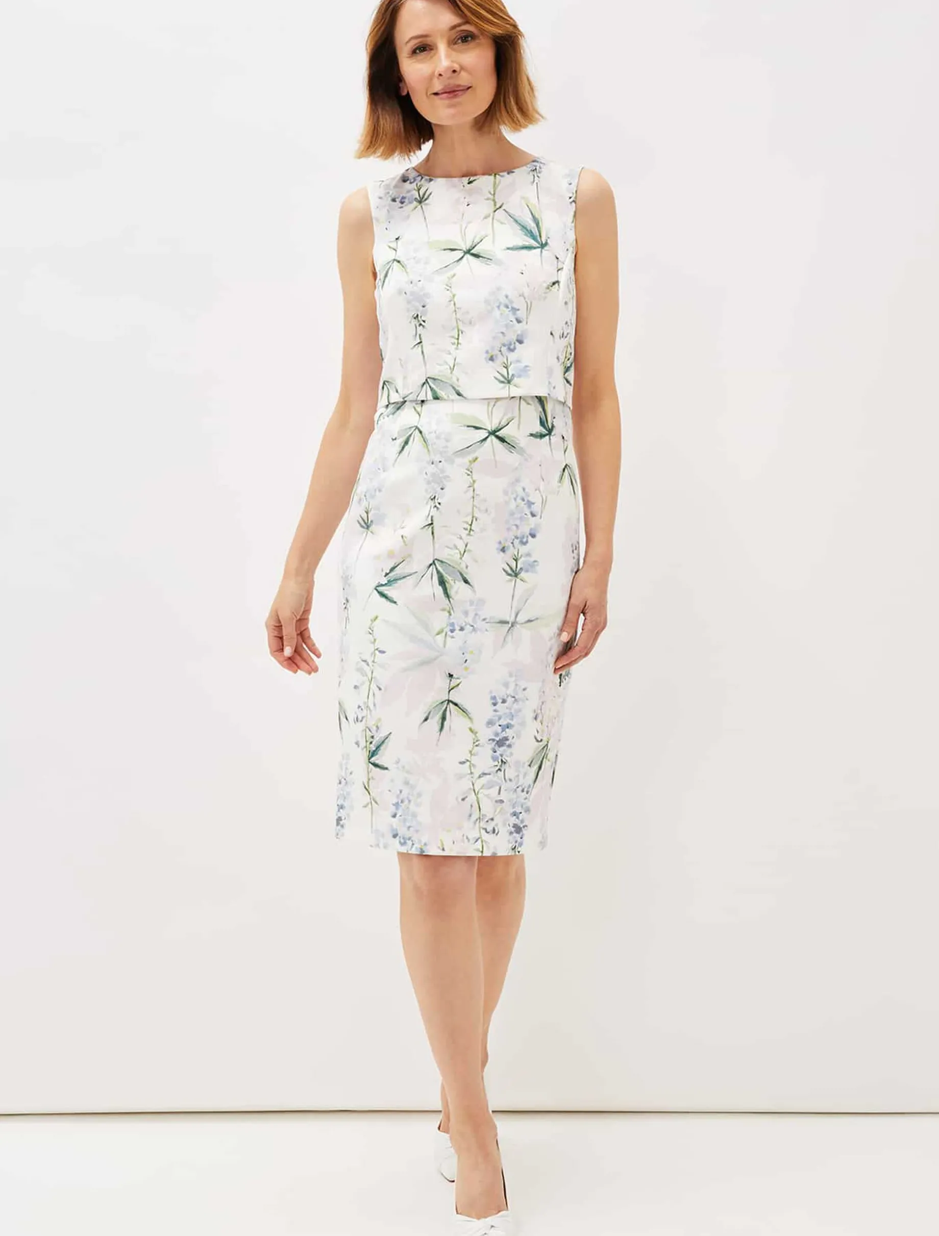 Francine Double Layer Scuba Dress