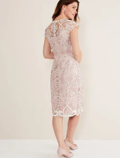 Francis Tapework Midi Dress