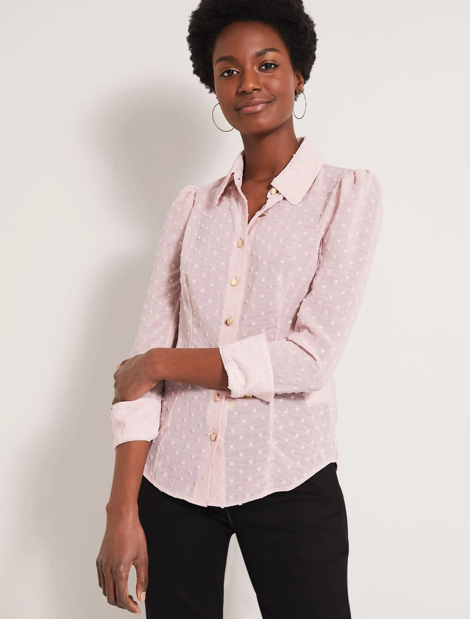Fraya Textured Blouse