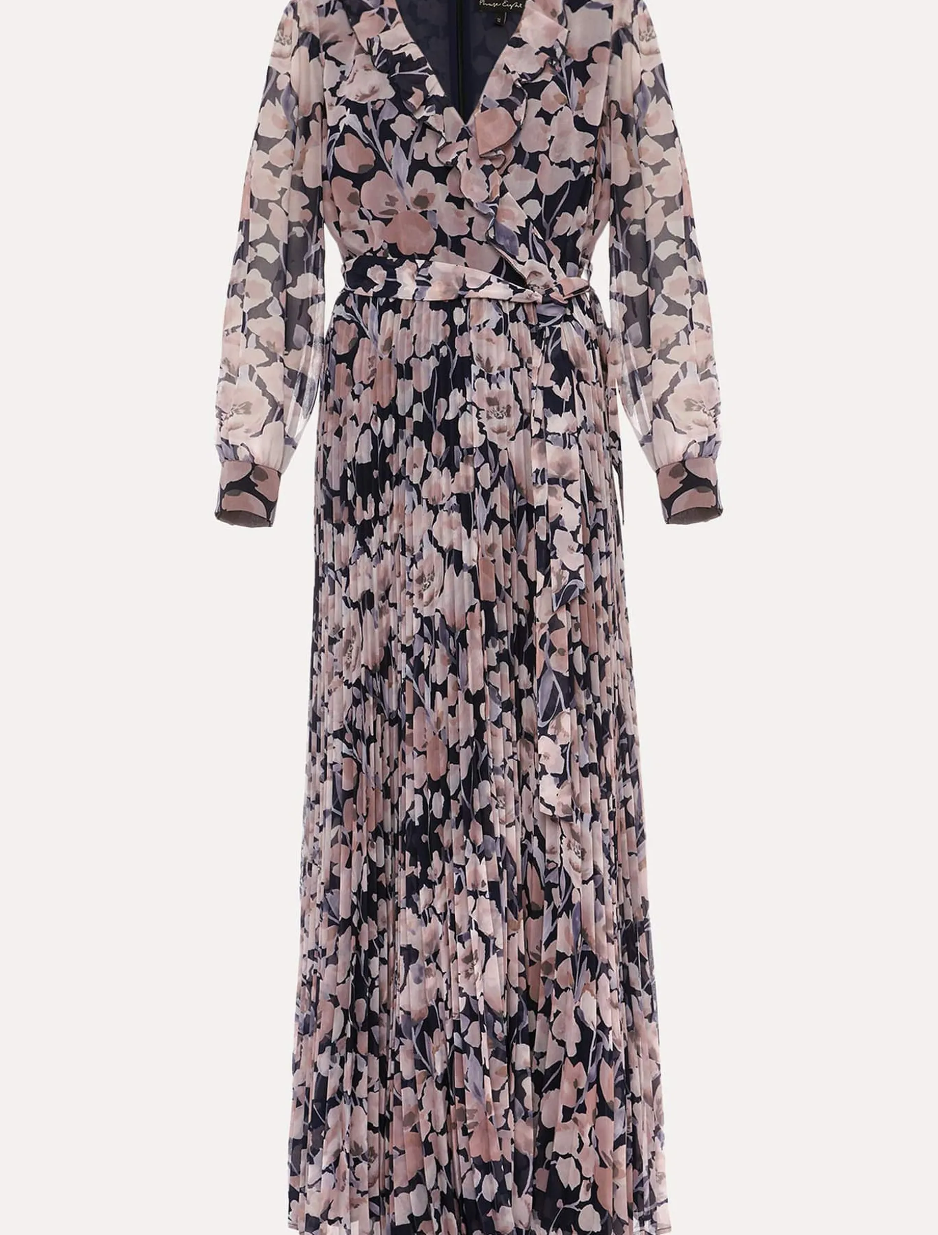 Fredrika Floral Pleated Maxi Dress