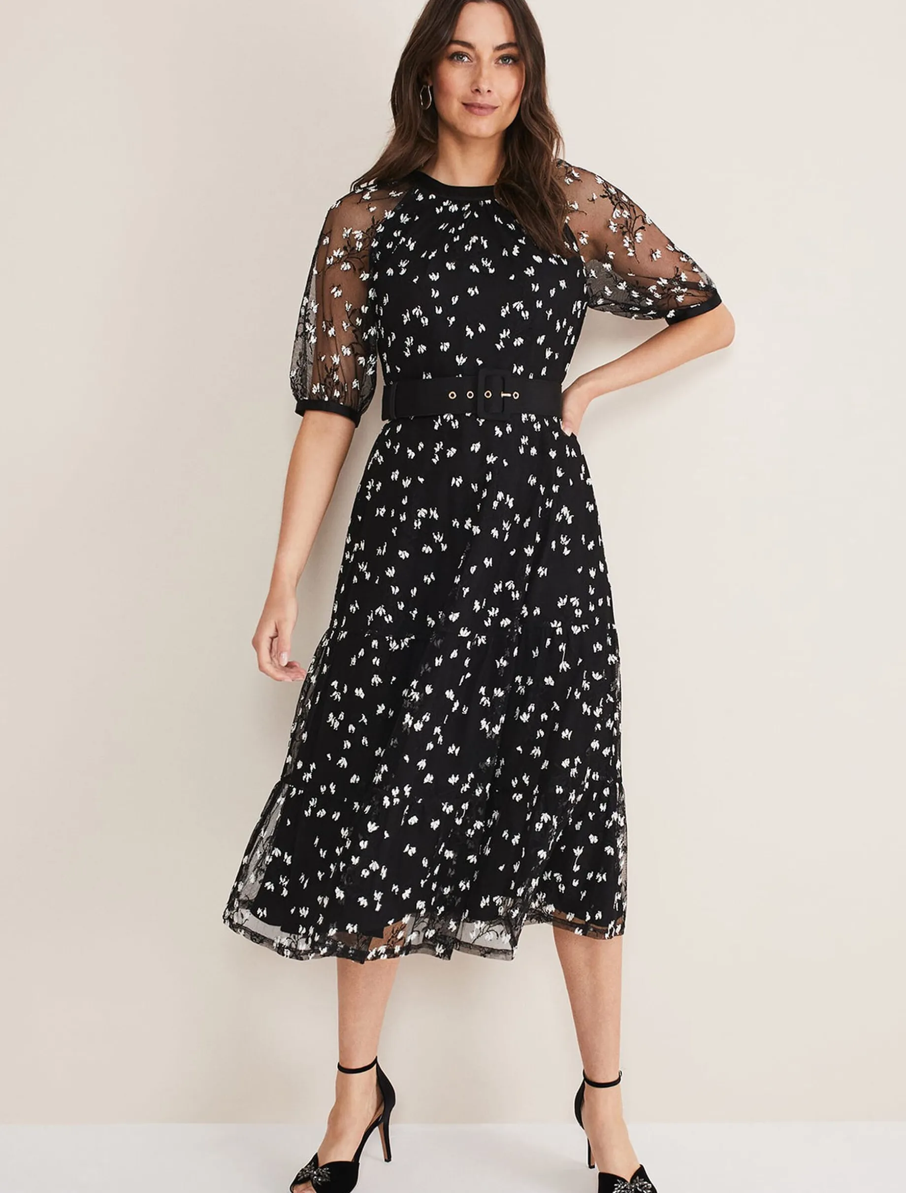 Freja Embroidered Dress