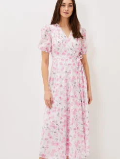Gabriella Floral Wrap Dress