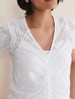 Gemima Ruched Front Top