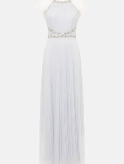 Gerona Pleated Tulle Dress