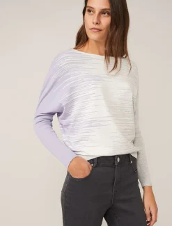 Ghislain Linear Intarsia Knit