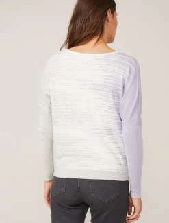 Ghislain Linear Intarsia Knit