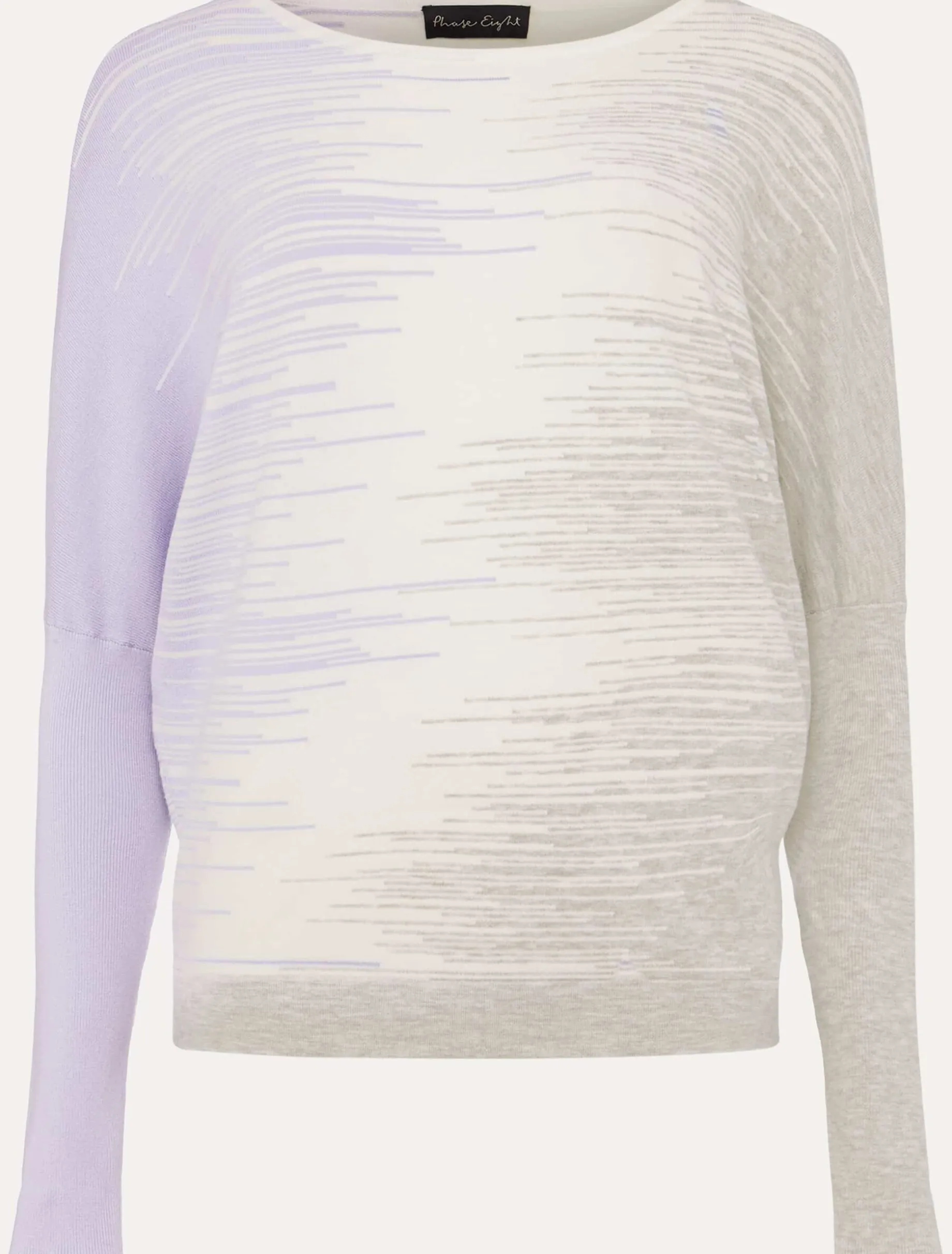 Ghislain Linear Intarsia Knit
