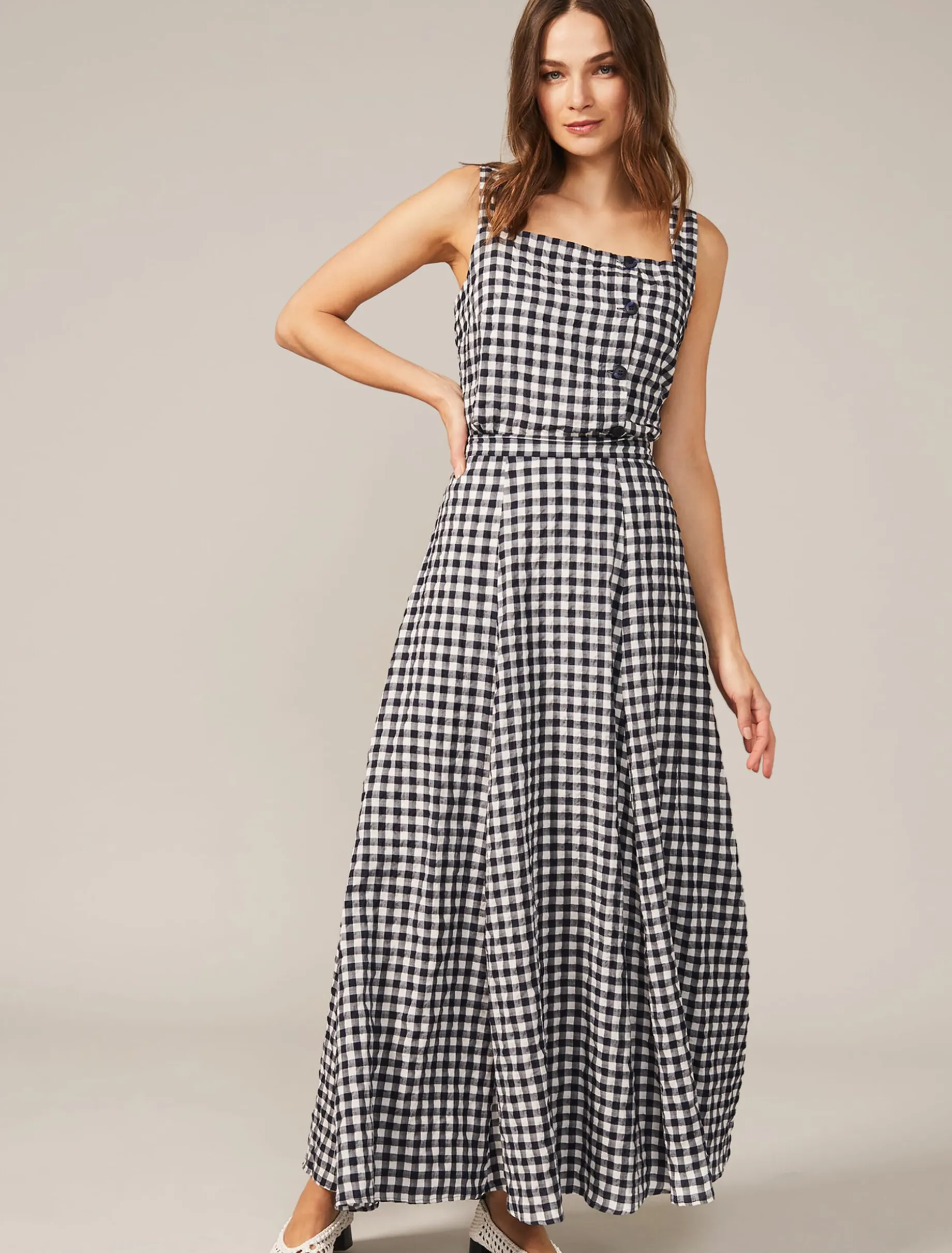 Gingham Cami Top