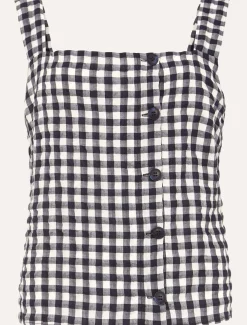 Gingham Cami Top