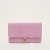 Giselle Suede Clutch Bag