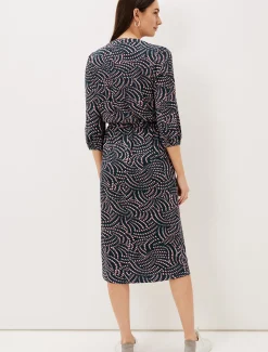 Grace Geo Tile Print Dress