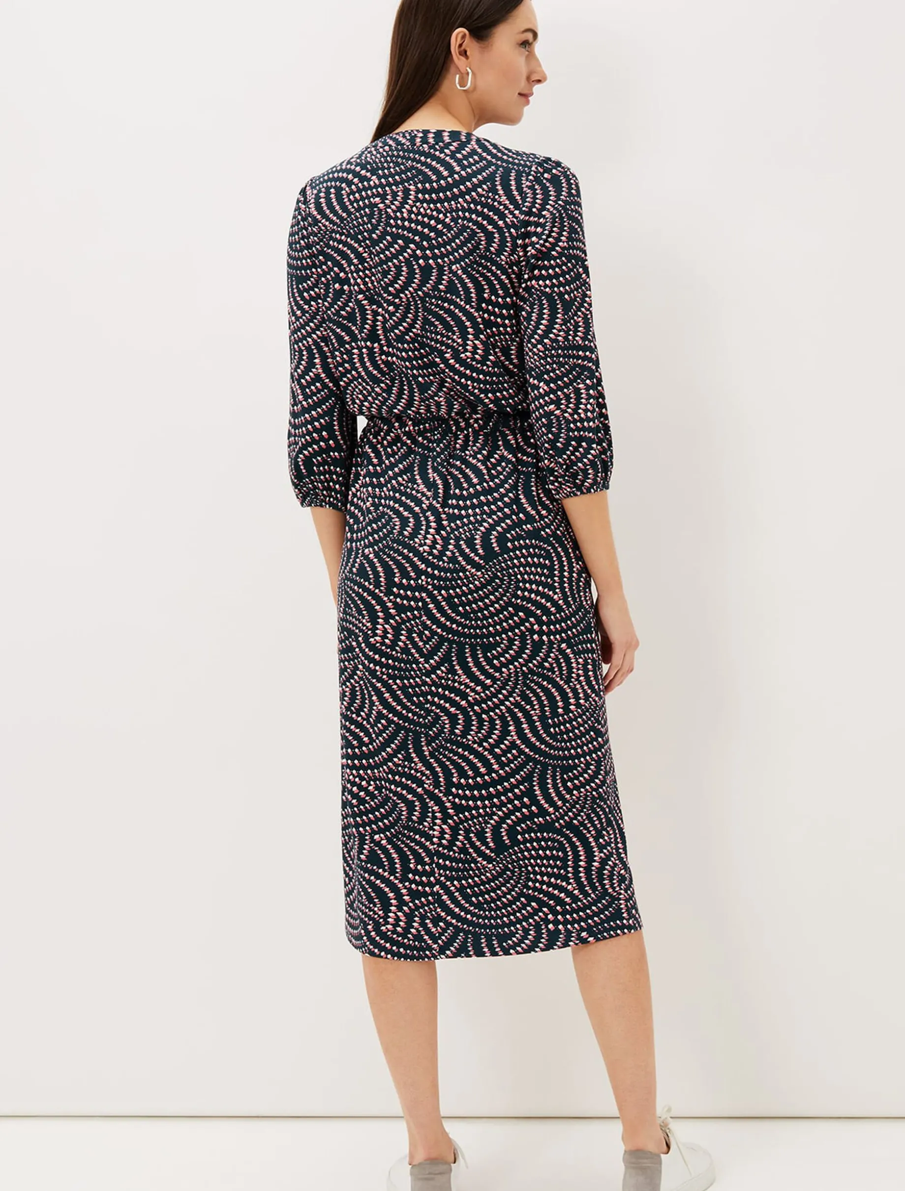 Grace Geo Tile Print Dress