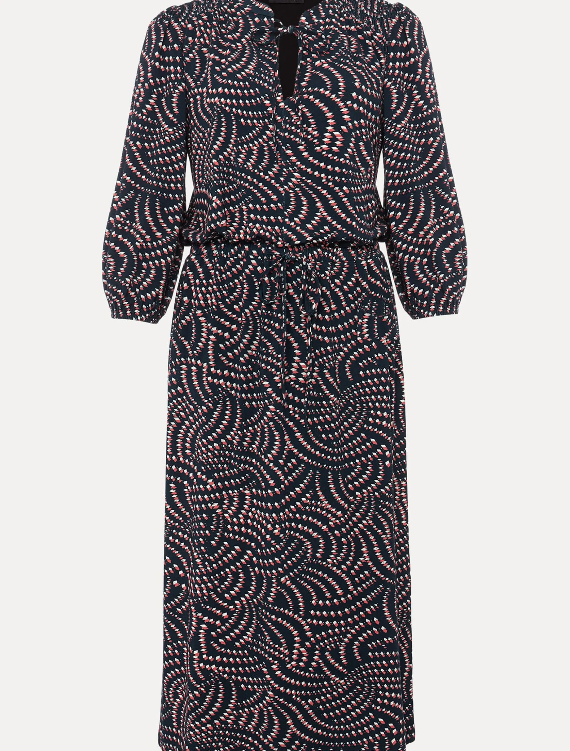Grace Geo Tile Print Dress