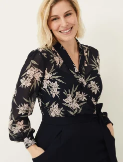 Gracen Palm Print Jumpsuit