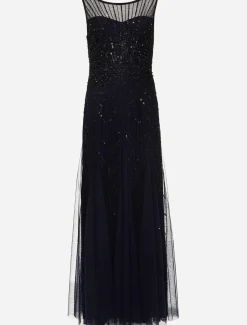 Greta Embellished Tulle Maxi Dress