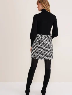 Gwyneth Balloon Sleeve Fine Knit Jumper