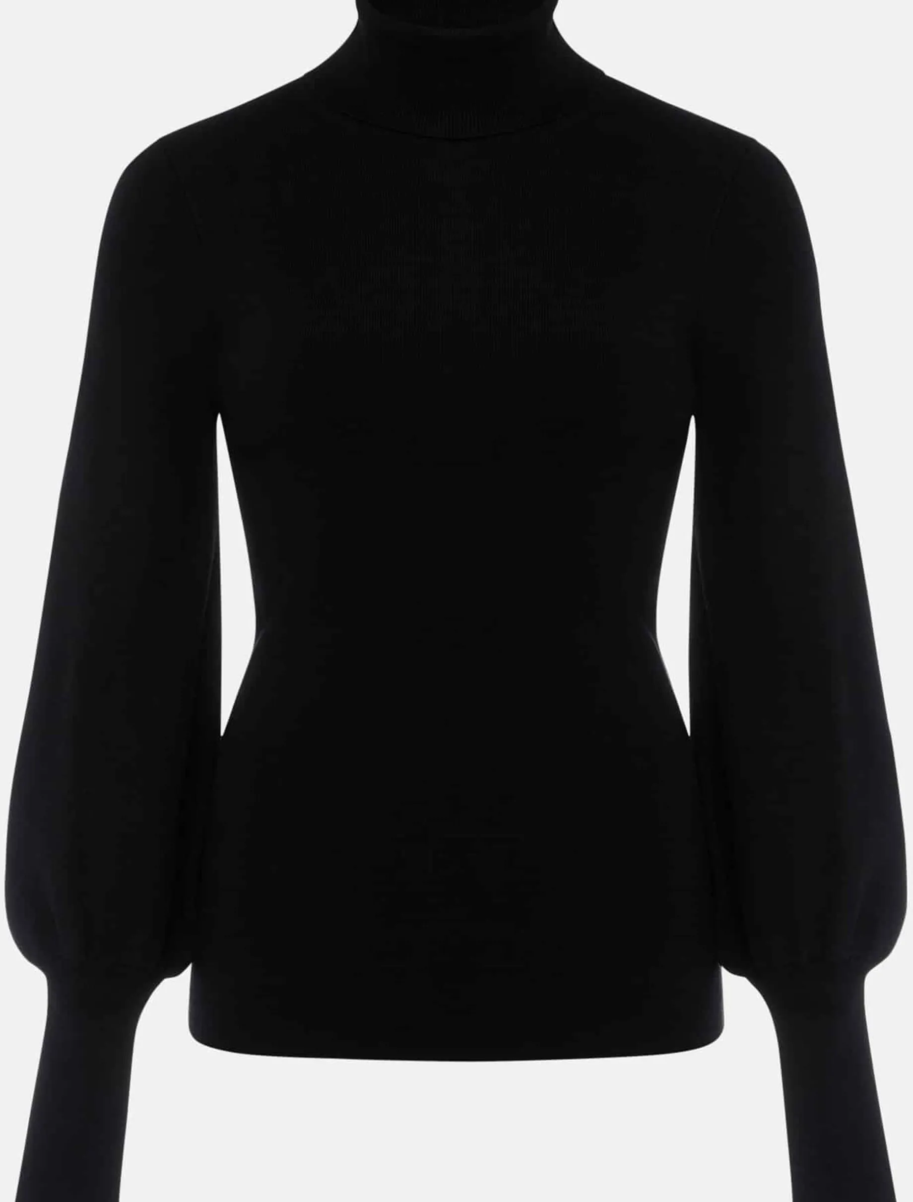 Gwyneth Balloon Sleeve Fine Knit Jumper