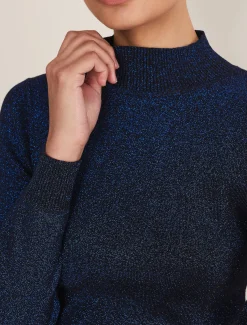 Gwyneth Lurex Knitted Jumper