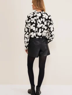 Hadley Pleather Shorts