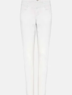 Hailee Topstitch Skinny Jeans