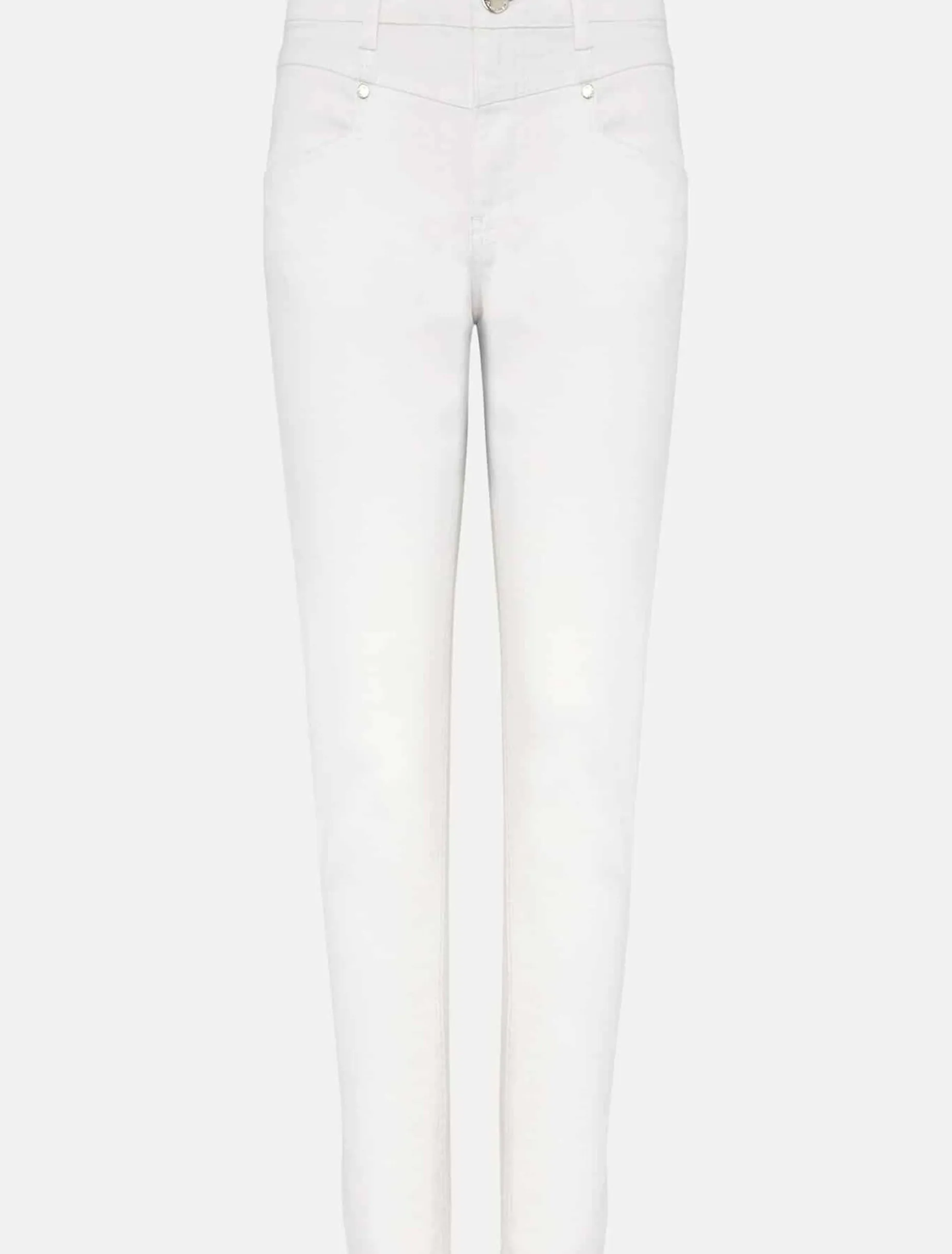 Hailee Topstitch Skinny Jeans