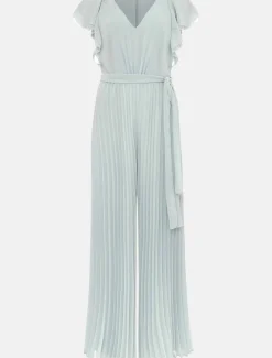 Hallie Pleated Wide Leg Jumpsuit