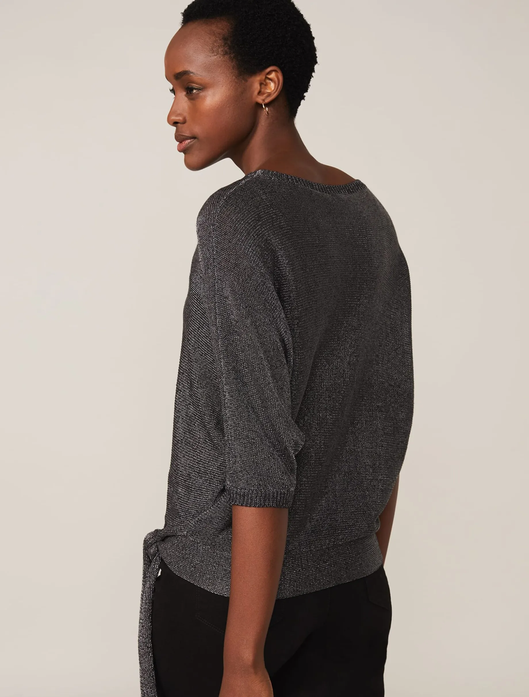 Harper Shimmer Knit Top