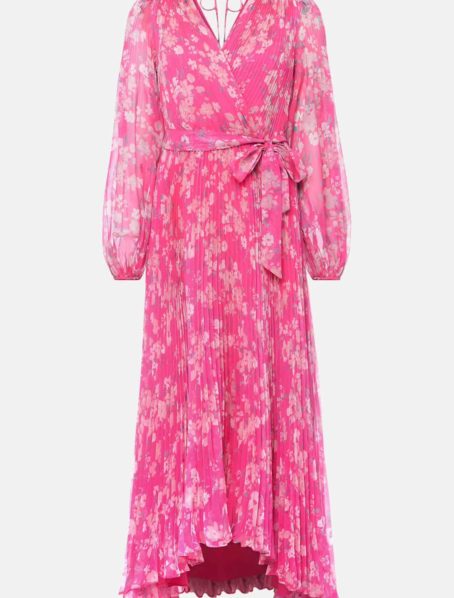 Hayley Floral Pleated Maxi Dress