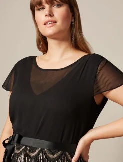 Hazel Sequin Maxi Dress
