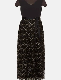 Hazel Sequin Maxi Dress