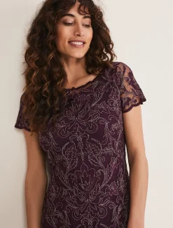 Heather Embroidered Dress