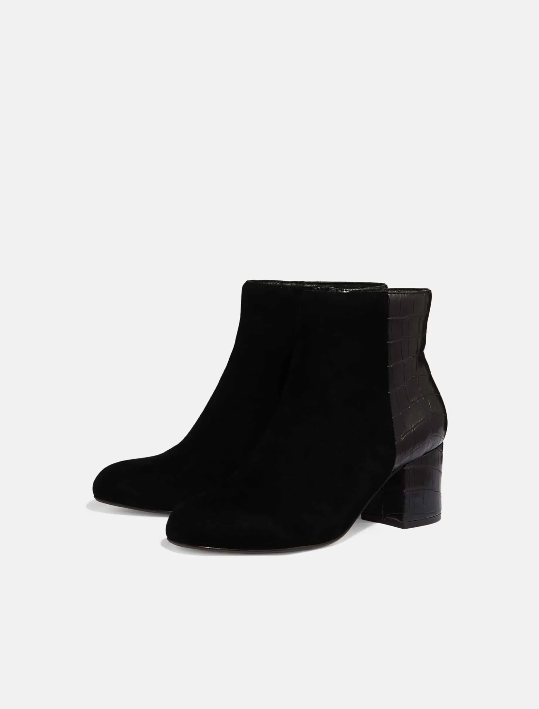 Helena Croc Ankle Boot