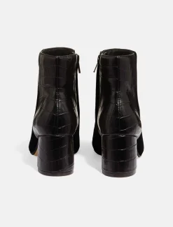 Helena Croc Ankle Boot