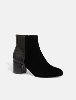 Helena Croc Ankle Boot