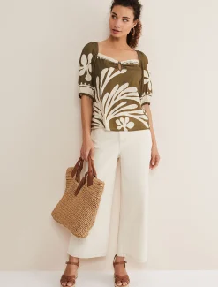 Hesta Linen Top