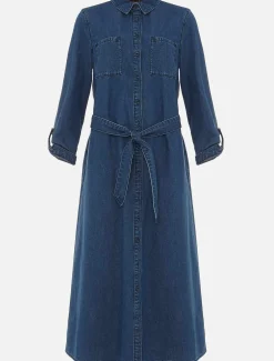 Hettie Denim Midi Dress