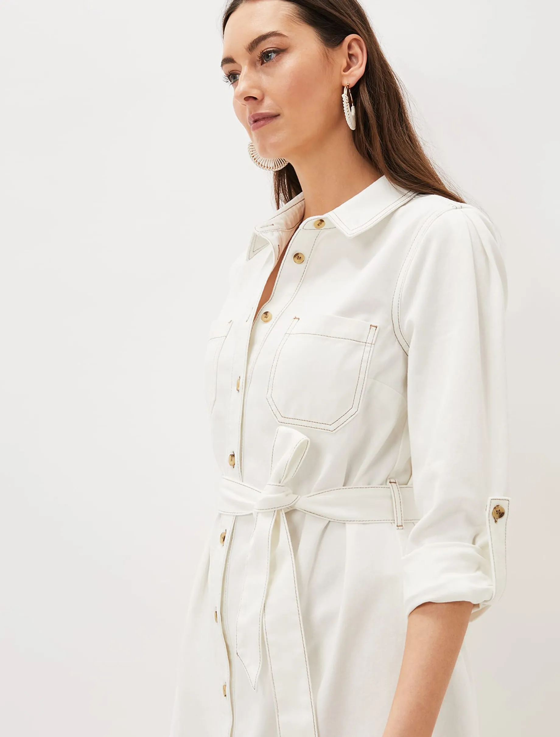 Hettie Denim Shirt Dress